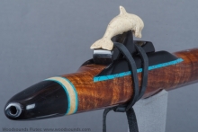 Koa Native American Flute, Minor, Mid G-4, #J38H